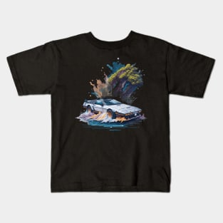 Summer Art DMC DeLorean Kids T-Shirt